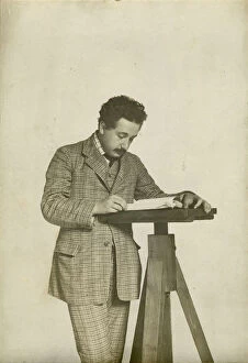 Albert Einstein at the Swiss Patent Office in Bern, 1905
