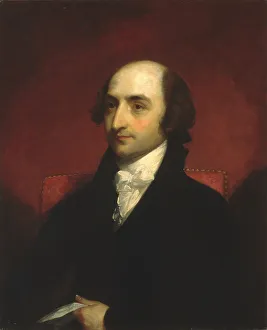 Stuart C Gilbert Prints: Albert Gallatin, ca. 1803. Creator: Gilbert Stuart