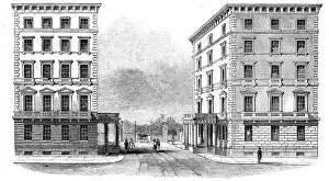 Kensington And Chelsea Gallery: The Albert Gate, Hyde Park, Knightsbridge, 1844. Creator: Unknown