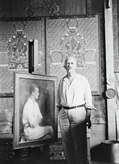 Albert Herter between 1932 and 1942. Creator: Arnold Genthe