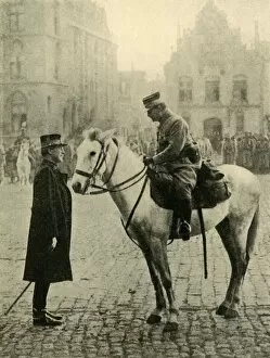 Albert I King Of Belgium Collection: Albert I of Belgium, First World War, 1914, (c1920). Creator: Unknown
