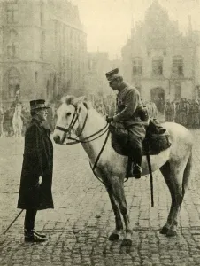 Albert I Prints: Albert I of Belgium, First World War, 1914, (c1920). Creator: Unknown