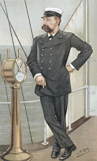 Albert I, Prince of Monaco (1848-1922), amateur oceanographer, 1900. Artist: Spy Albert I, Prince of Monaco (1848-1922), amateur oceanographer, 1900. Artist: Spy