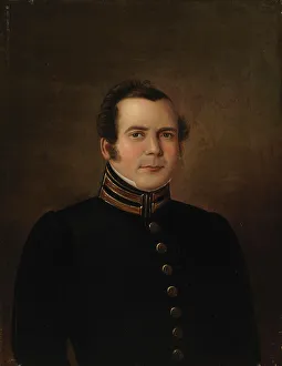 Finnberg Gustaf Vilhelm Prints: Albert Johan Lignell, landowner and judge, 1827. Creator: Gustaf Wilhelm Finnberg