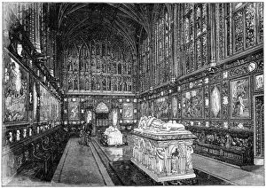 G W Wilson And Company Gallery: The Albert Memorial Chapel, Windsor, 1900.Artist: GW Wilson and Company