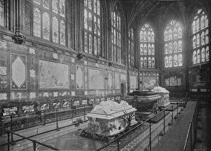 Duke Of Clarence Collection: The Albert Memorial Chapel, Windsor, c1896. Artist: GW Wilson and Company