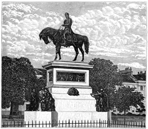 The Albert Memorial, Charlotte Square, Edinburgh, 1900