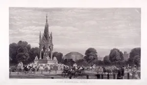 Albert Hall Prints: Albert Memorial, Kensington, London, 1869. Artist: Thomas Abiel Prior