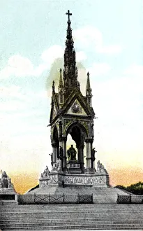 Sir George Gilbert Scott Prints: Albert Memorial, London, 20th Century
