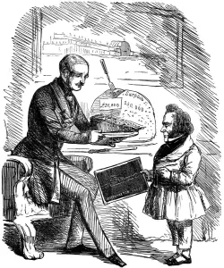 Albert, Prince Consort of Queen Victoria, and Joseph Paxton, 1851. Artist: John Tenniel Albert, Prince Consort of Queen Victoria, and Joseph Paxton, 1851. Artist: John Tenniel