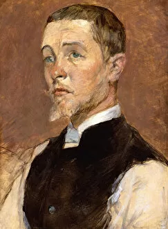 Albert (Rene) Grenier (1858-1925), 1887. Creator: Henri de Toulouse-Lautrec
