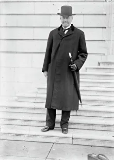 Albert Sidney Burleson, Rep. from Texas, 1913. Creator: Harris & Ewing. Albert Sidney Burleson, Rep. from Texas, 1913. Creator: Harris & Ewing