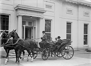 Burleson Albert Sidney Prints: Albert Sidney Burleson, Rep. from Texas - In Carriage