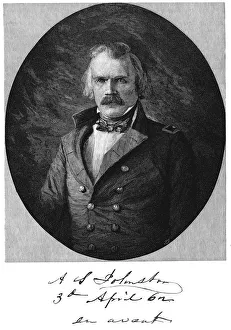 Johnston Prints: Albert Sidney Johnston, American soldier