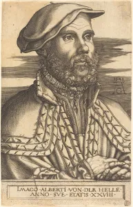 Albert van der Helle, 1538. Creator: Heinrich Aldegrever