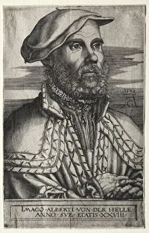 Heinrich Aldegrever German Prints: Albert van der Helle, 1538. Creator: Heinrich Aldegrever (German, 1502-1555 / 61)