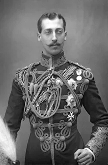 Albert Victor Christian Prints: Albert Victor, Duke of Clarence (1864-1892), English prince, c1890