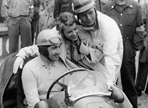 World Champion Prints: Alberto Ascari in a Ferrari, 1953