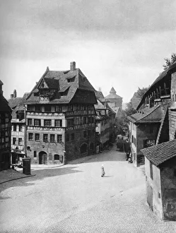 Nurnberg Prints: Albrecht Durers house, Nuremberg, 1936. Artist: Albrecht Durer