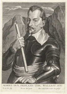 Jode Prints: Albrecht von Wallenstein (1583-1634), c. 1630. Artist: Jode, Pieter I, de (1570-1634)