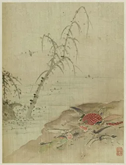 Ink On Silk Prints: Album, 1661. Creator: Bin Xie