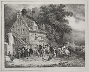 Album of 1829: Souvenir of Normandy, 1828. Creator: Joseph-Louis-Hippolyte Bellange (French
