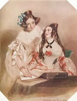 Chalon Gallery: The Album, 1836, (1924). Artist: Alfred Chalon