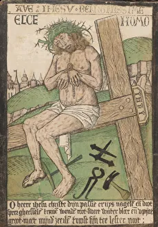 Album with Twelve Engravings of The Passion, a Woodcut of Christ as the Man o Album with Twelve Engravings of The Passion, a Woodcut of Christ as the Man o