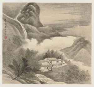 Active C Prints: Album of Landscapes: Leaf 5, 1677. Creator: Wang Gai (Chinese, active c. 1677-1705)
