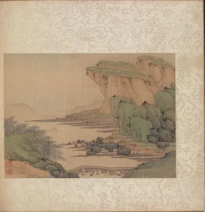 Fan Qi Chinese Prints: Album of Miscellaneous Subjects, Leaf 2, 1600s. Creator: Fan Qi (Chinese, 1616-aft 1694)