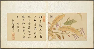 Fan Qi Chinese Prints: Album of Miscellaneous Subjects, Leaf 7, 1600s. Creator: Fan Qi (Chinese, 1616-aft 1694)