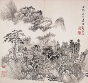 Album after old masters and poems, 1650-1717. Creator: Wang Hui