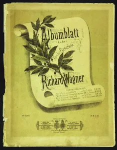 Albumblatt (Es-dur) fur das Pianoforte, Mainz, 1882, 1882
