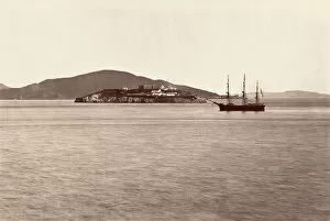 Alcatraz Island, San Francisco, 1868-69, printed ca. 1876