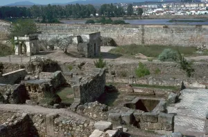 Badajoz Gallery: The Alcazaba and River Guardiana in Merida