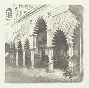 Fox Talbot Prints: Alcazar de Seville, c. 1853 / 58. Creator: William Henry Fox Talbot