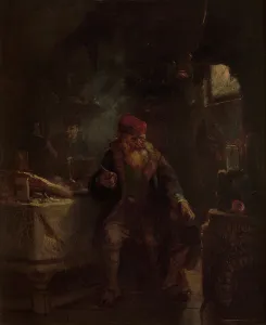 Willem Linnig Senior Prints: The Alchemist. Creator: Willem Linnig I