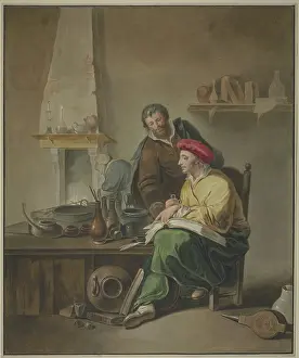 Apparatus Prints: The alchemists. Creator: Unknown