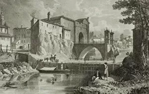 Landscapeprints And Drawings Gallery: Alcira, 1824. Creator: James Duffield Harding