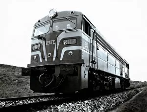 Images Dated 19th September 2012: Alco Diesel-Electric Locomotive by RENFE