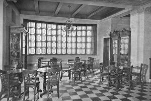 Alcove Gallery: Alcove in the second floor tea room, Frank G Shattuck Co offices, Boston, Massacusetts, 1923