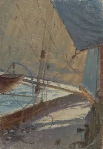 Lifeboat Prints: The Alda to starboard, c.1905. Creator: Henry Brokman