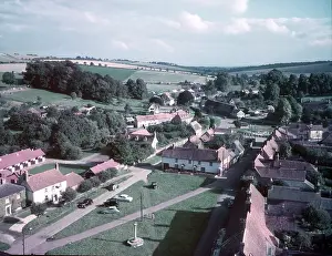 Village Green Prints: Aldbourne, Wiltshire, c1955. Creator: Arthur Charles Kirby Ware