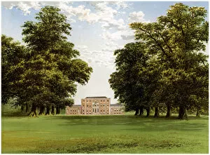 Images Dated 27th November 2008: Aldby Park, Yorkshire, home of the Darley family, c1880