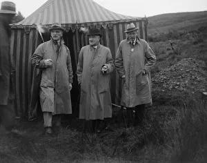 Caerphilly Prints: Alderman GF Fosdyke, Sir William Graham and Sir Julian Orde
