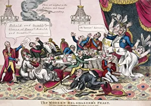Matthew Wood Collection: Alderman Sir Matthew Wood and King George IV