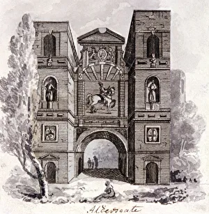 Aldersgate, London, 1800?