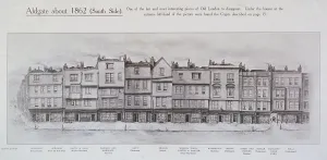 Aldgate High Street, London, c1862