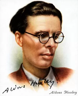Science Fiction Gallery: Aldous Leonard Huxley (1894-1963), English essayist and novelist, 1927