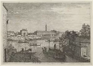 Canal Giovanni Antonio Collection: Ale Porte del Dolo, c. 1735 / 1746. Creator: Canaletto